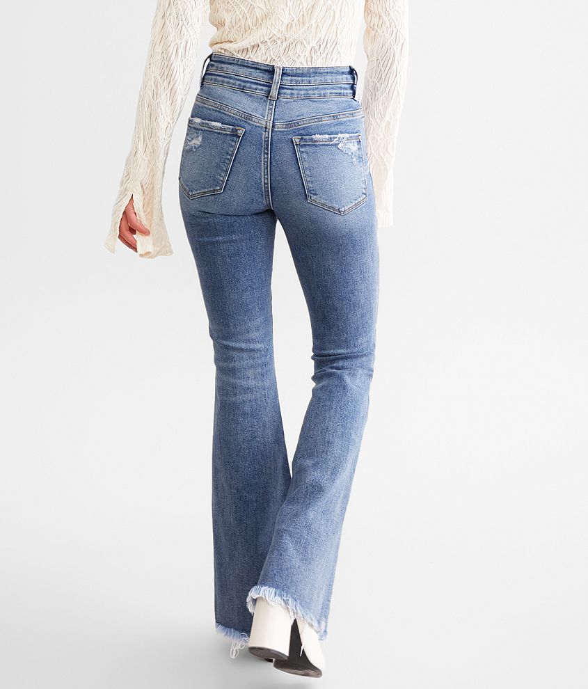 High Rise Flare Stretch Jean
