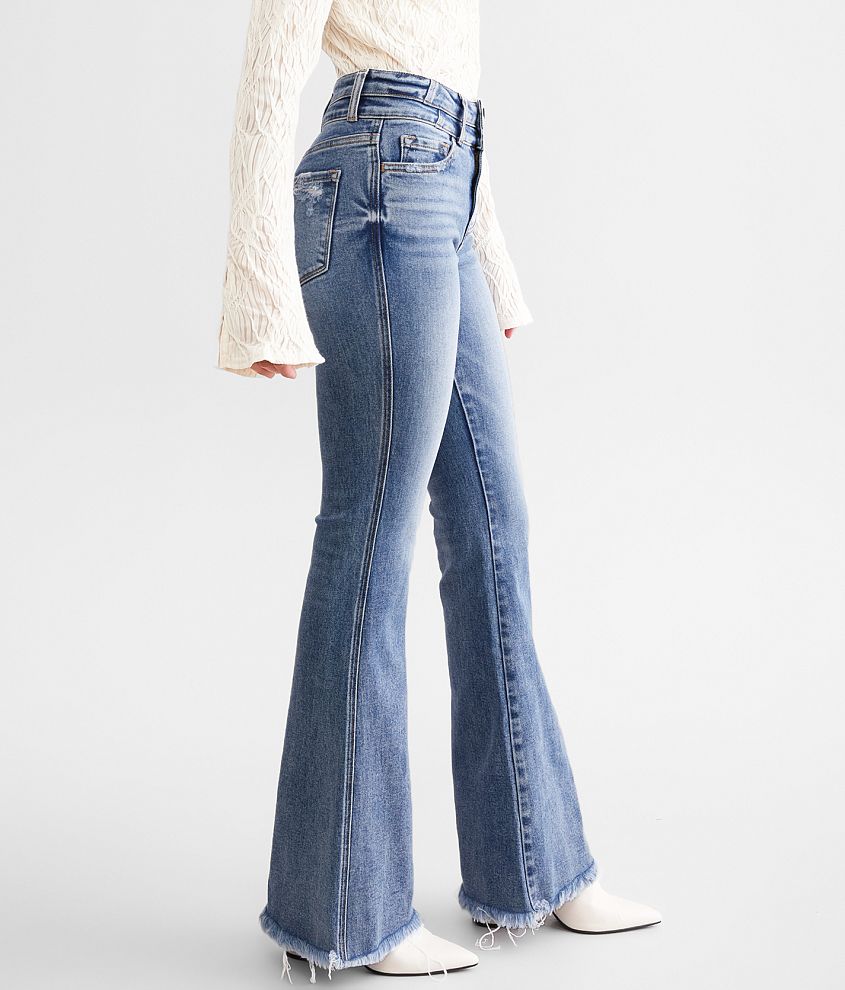 High Rise Flare Stretch Jean