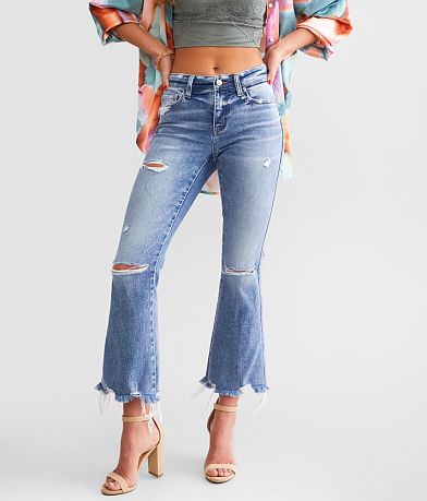 Cropped Flare Jeans – blondeandblue