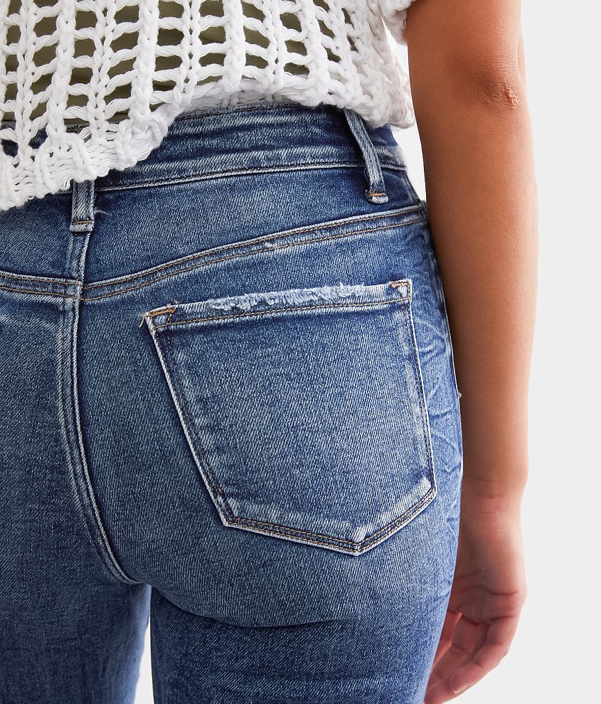 High Rise Flare Stretch Jean