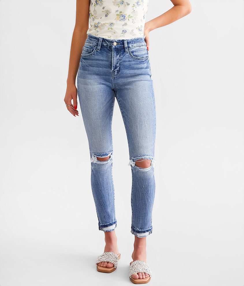 Flying Monkey High Rise Ankle Skinny Stretch Jean