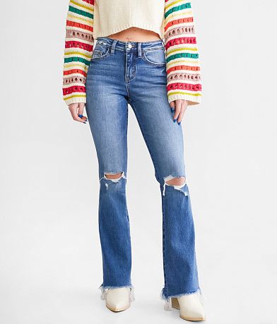 Flying Monkey High Rise Boot Stretch Jean front view