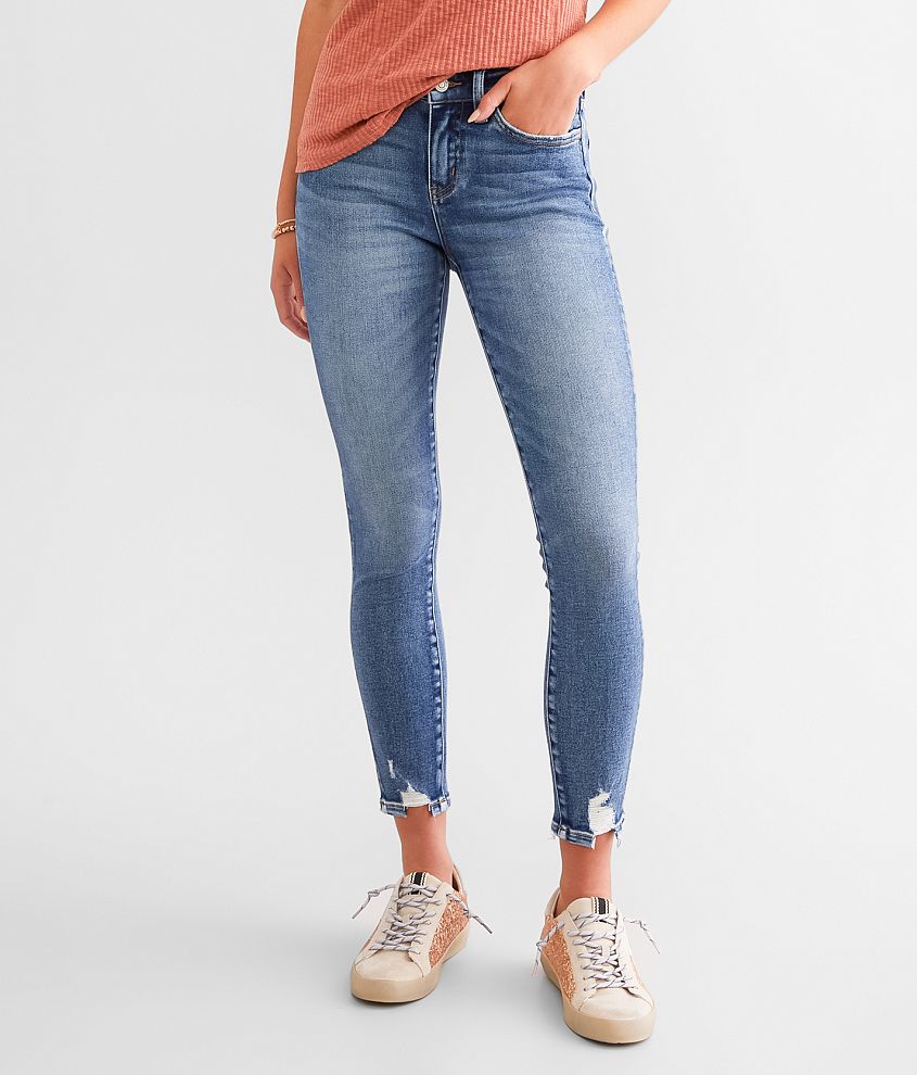 Flying Monkey Mid-Rise Ankle Skinny Stretch Jean front view