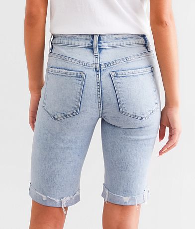 Flying Monkey Mid-Rise Bermuda Stretch Short back view