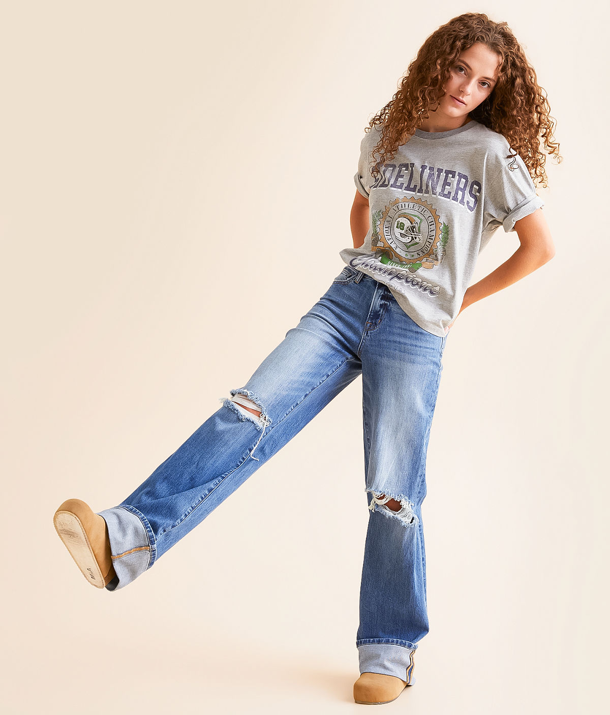 Flying Monkey Baggy Wide Leg Jean — Coherent by Buckle