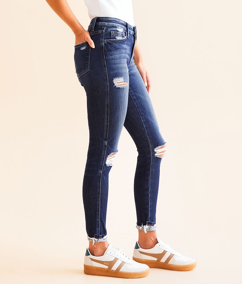 Mid-Rise Ankle Skinny Stretch Jean - thumbnail 2