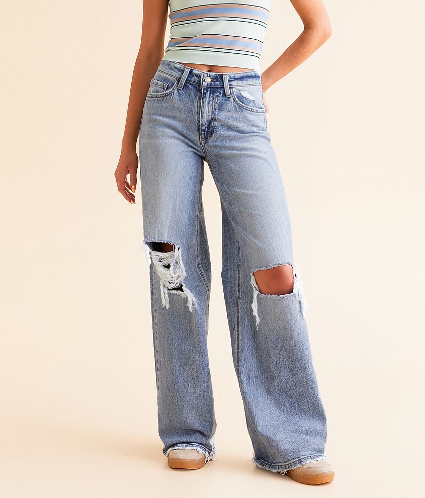 Flying Monkey Icon High Rise Wide Leg Stretch Jean