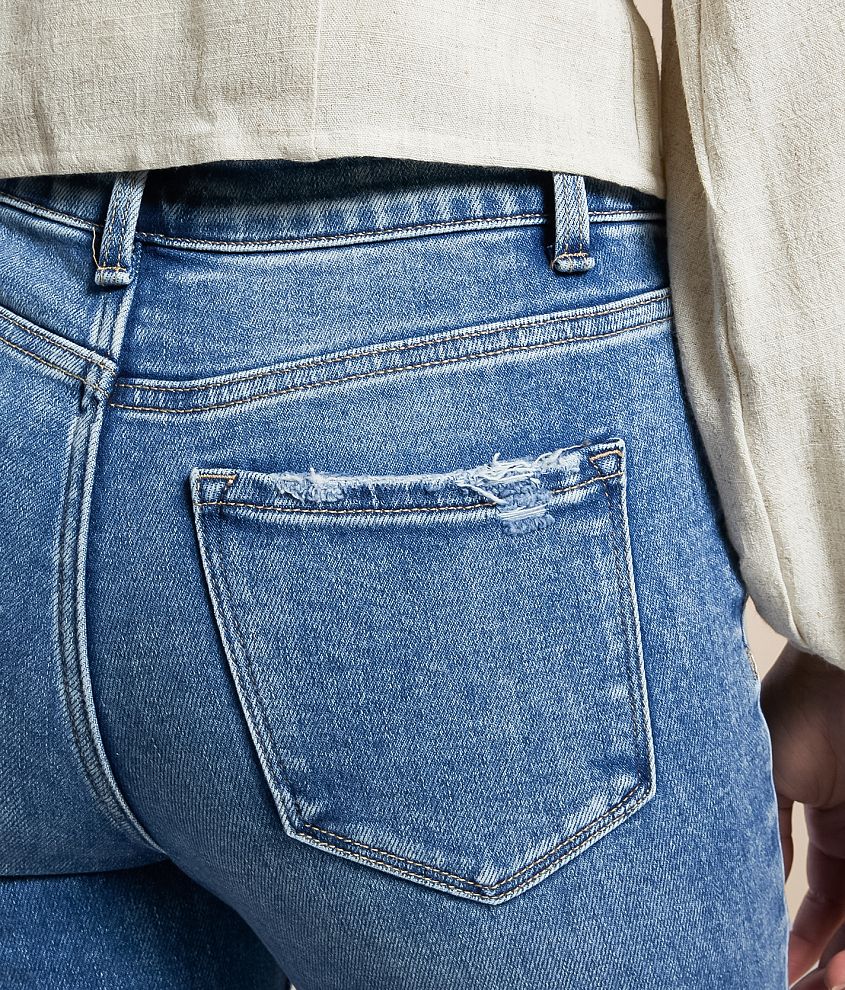 High Rise Ankle Skinny Stretch Jean