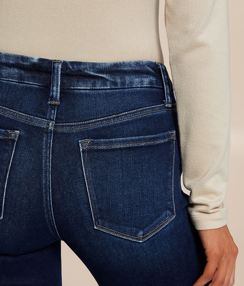 Mid-Rise Flare Stretch Jean