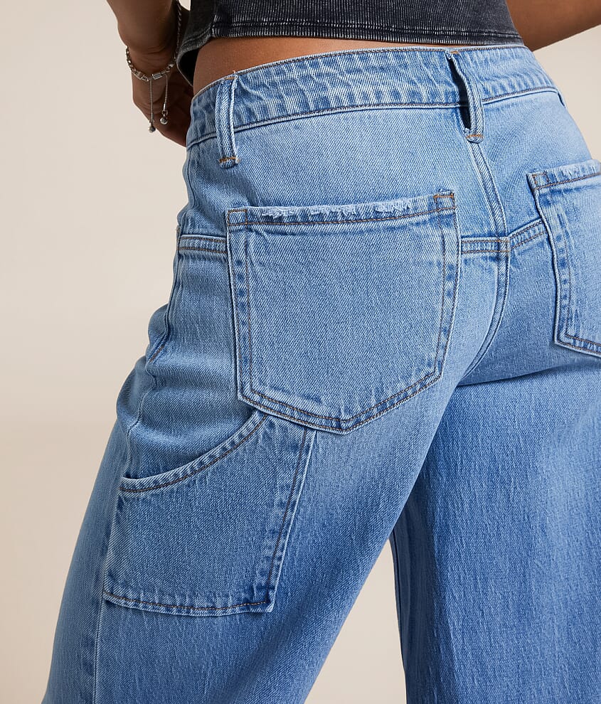 Baggy Wide Leg Stretch Jean