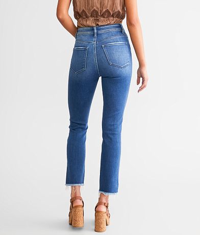 Ava Super High Rise Slim Straight Jean (Flying Monkey)