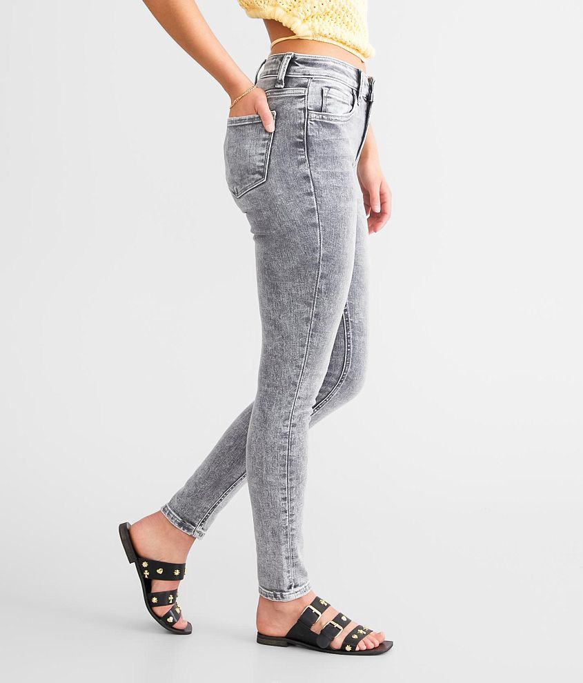 High Rise Ankle Skinny Stretch Jean - thumbnail 3