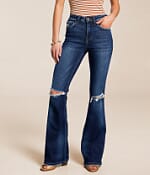 Flying Monkey High Rise Flare Stretch Jean - Women's Jeans