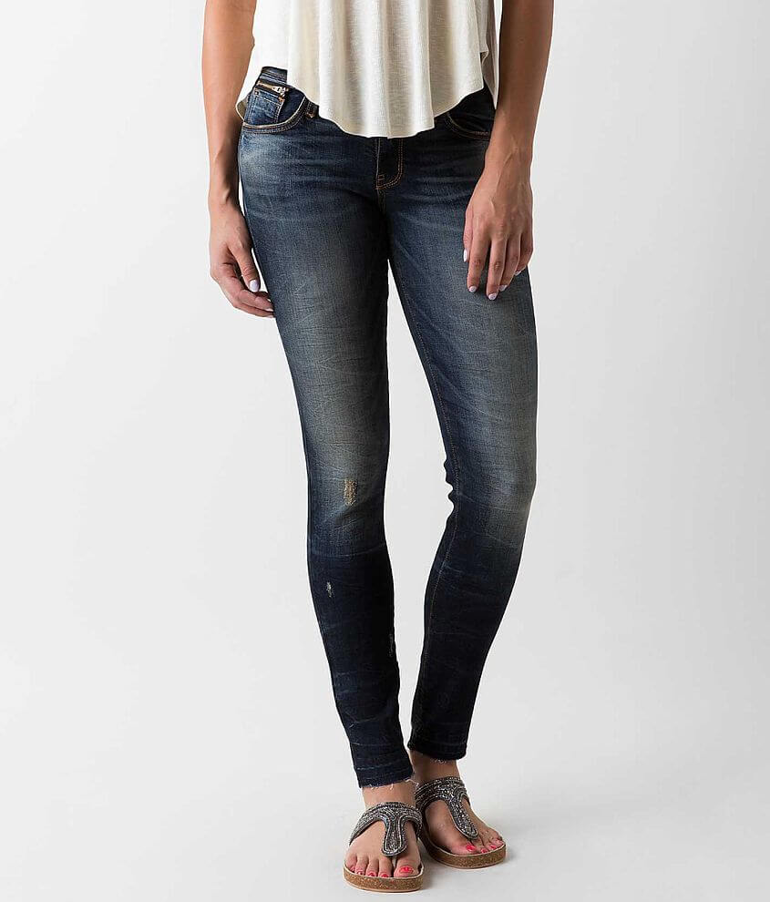 Flying Monkey Low Rise Ankle Skinny Stretch Jean front view