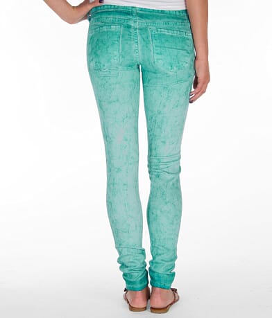 Flying Monkey Cement Spray Skinny Stretch Jean BACK