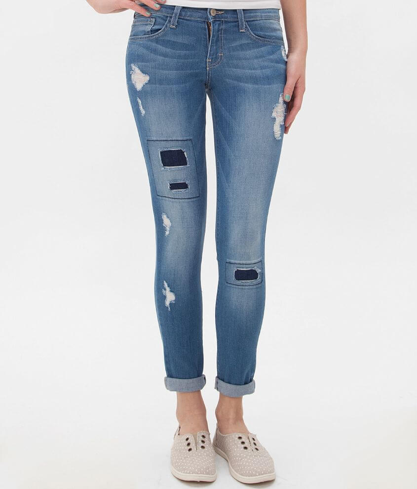 Flying Monkey Skinny Stretch Cropped Jean front view