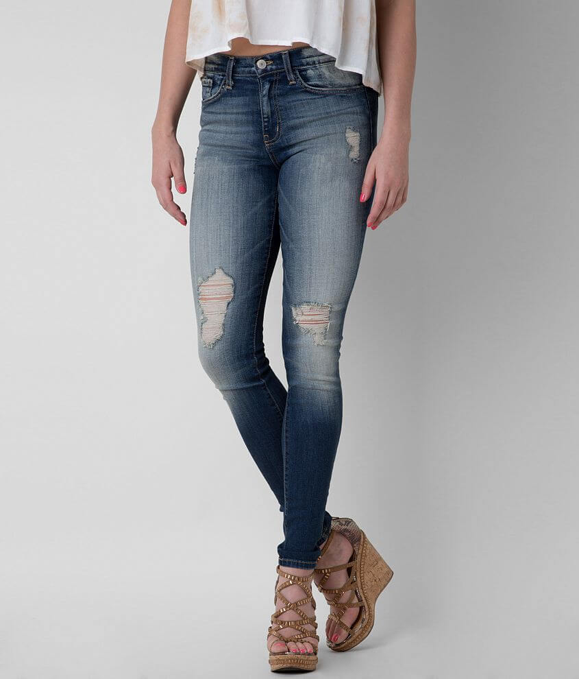 Flying Monkey High Rise Skinny Stretch Jean front view