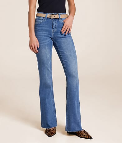 Lovervet High Rise Flare Stretch Jean front view