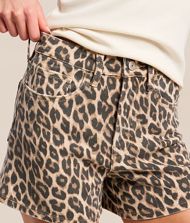 Ultra High Rise Leopard Stretch Short thumbnail 6