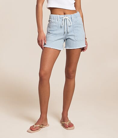 Striped High Rise Stretch Short thumbnail 2