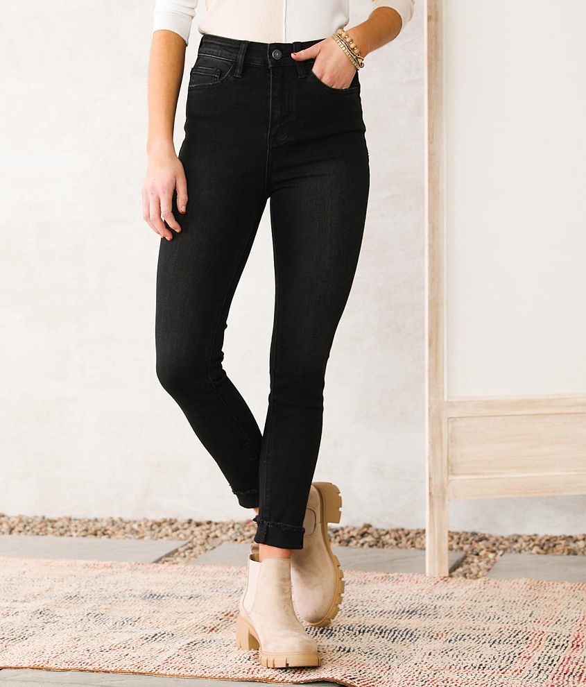 VERVET Marilyn Ultra High Rise Ankle Skinny Jean front view