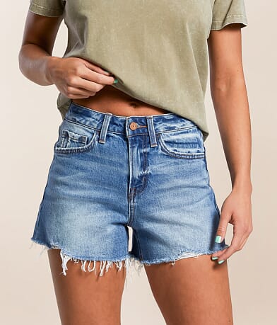 VERVET Rebecca High Rise Stretch Short front view