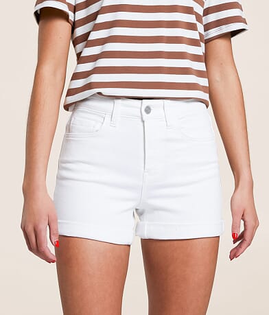 VERVET Rebecca High Rise Stretch Short front view