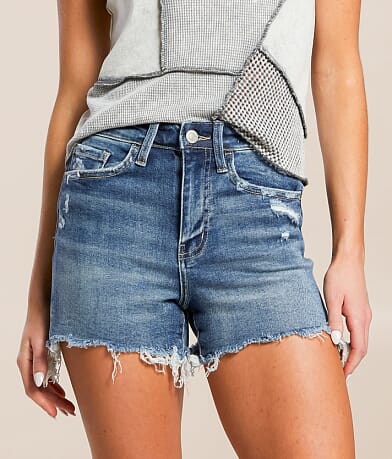 VERVET Rebecca High Rise Stretch Short front view