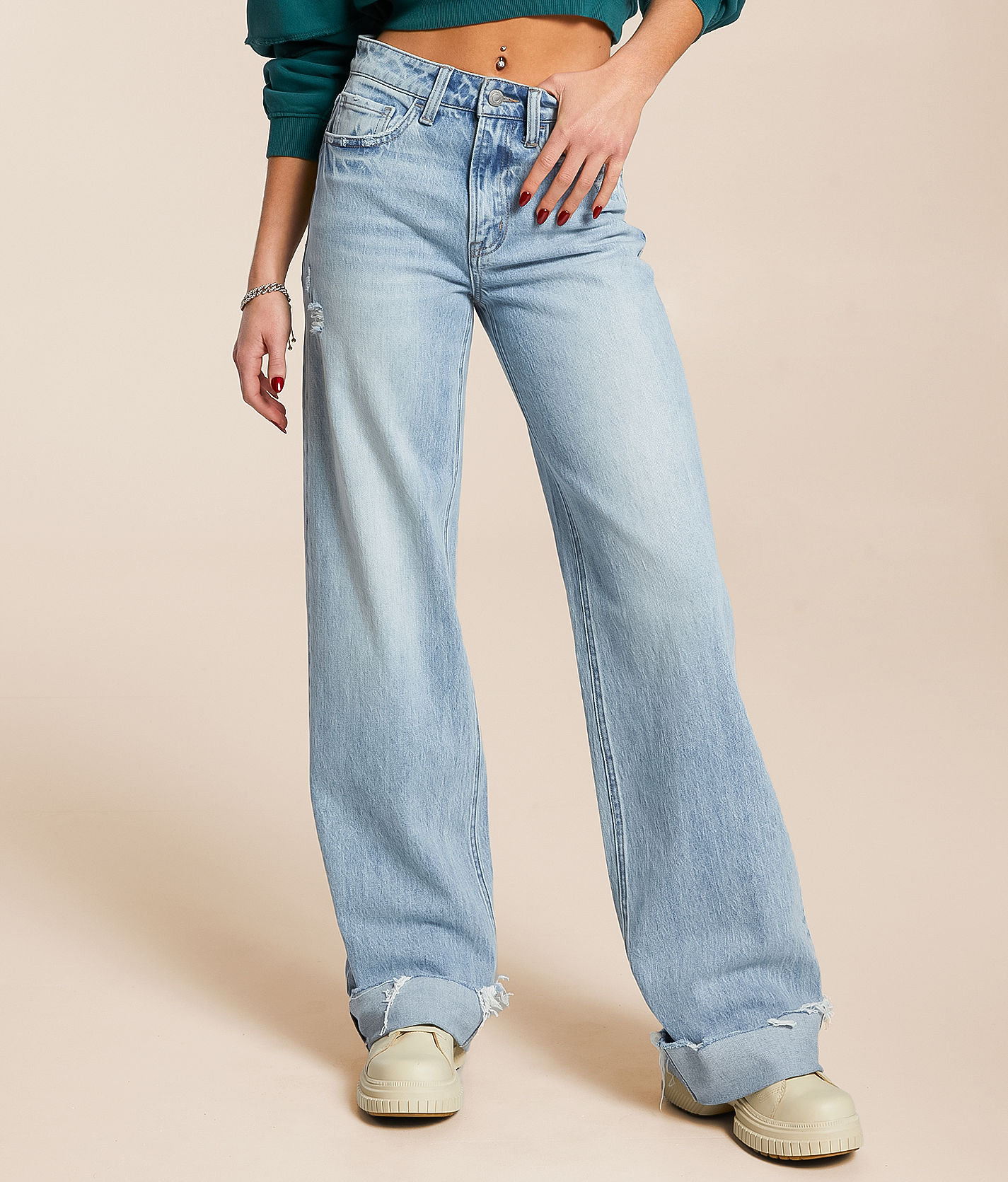 パンツ BELVET baggy rigid denim Baggy rigid denim – BELVET
