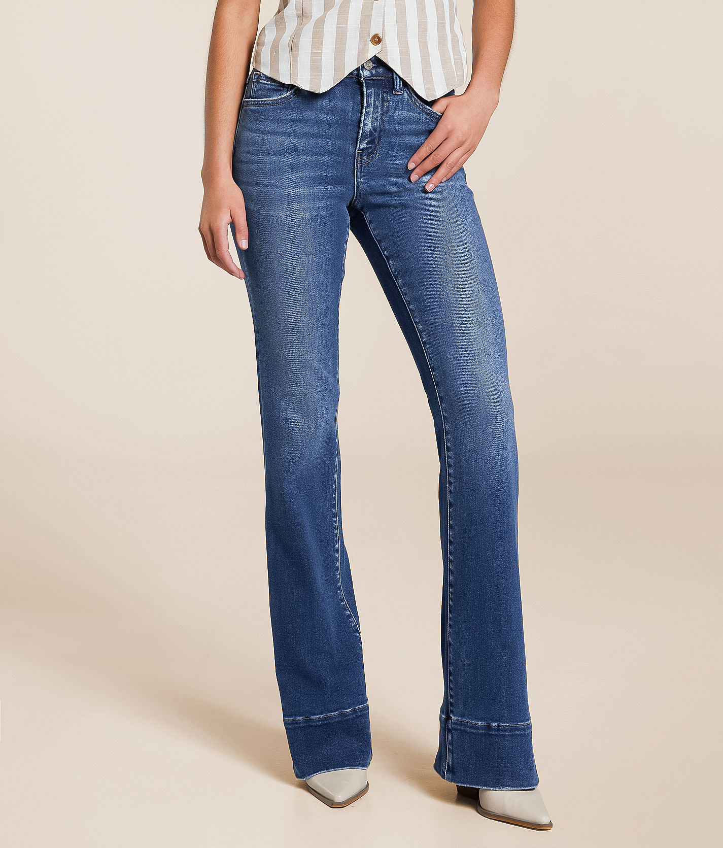 VERVET Skylar Boot Stretch Jean - Women's Jeans in Snowdrop | Buckle