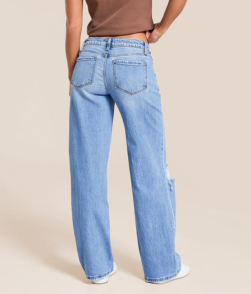 Aubrey Low Baggy Wide Leg Jean - thumbnail 3