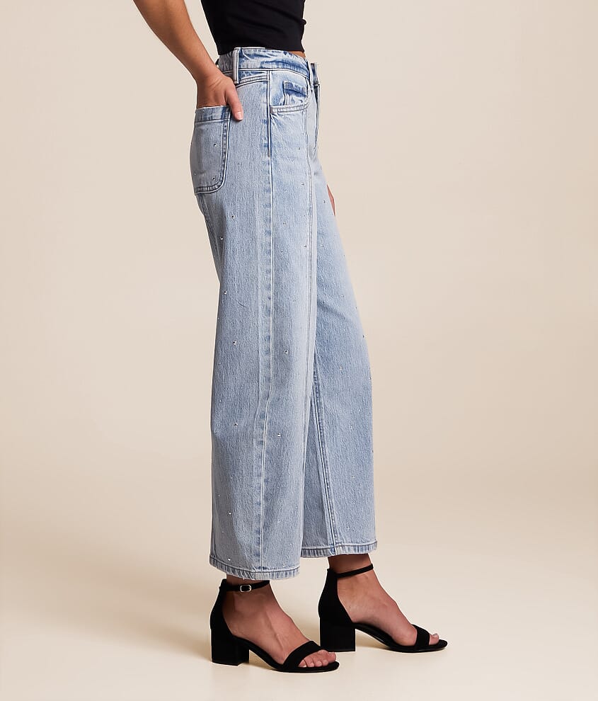 Kate Rhinestone Barrel Jean - thumbnail 3