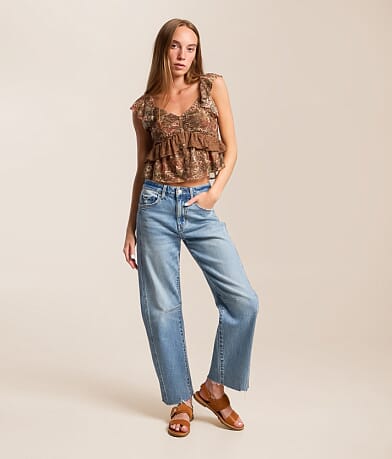Kate High Rise Barrel Stretch Jean