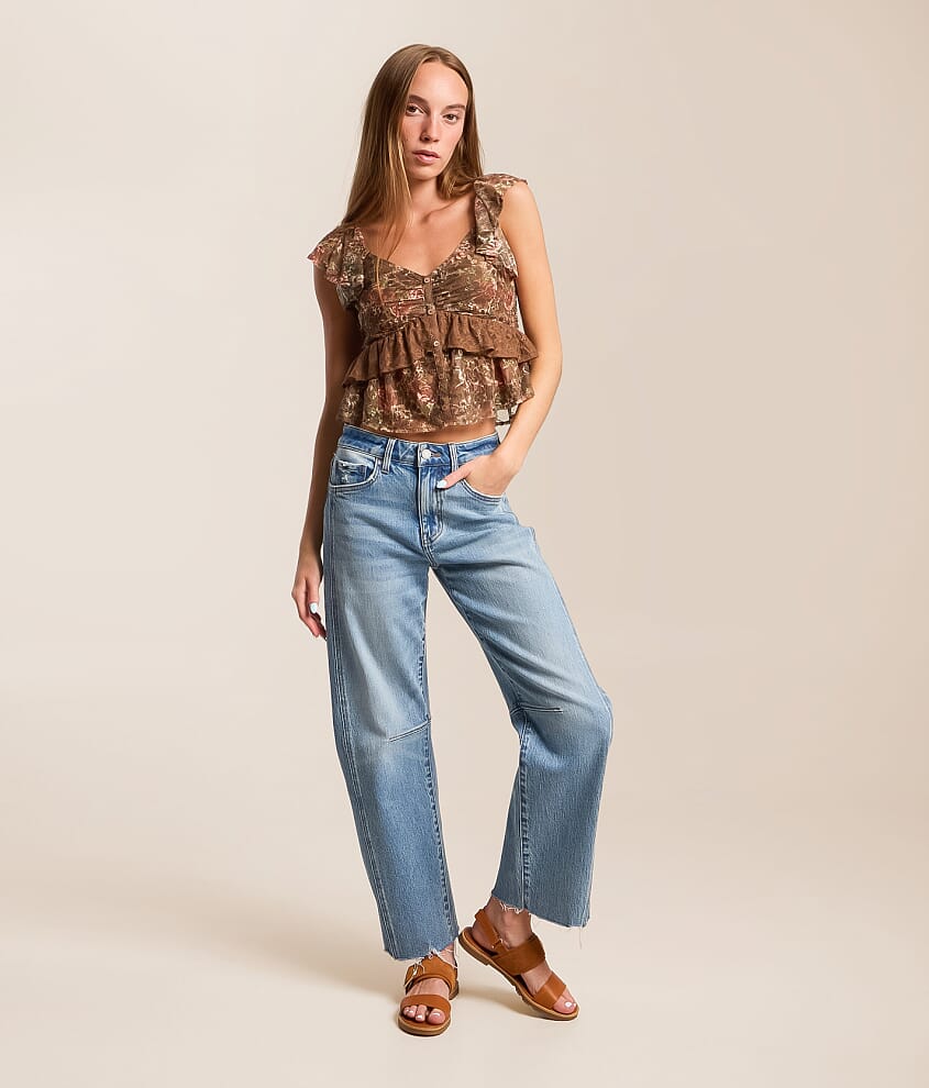 Kate High Rise Barrel Stretch Jean