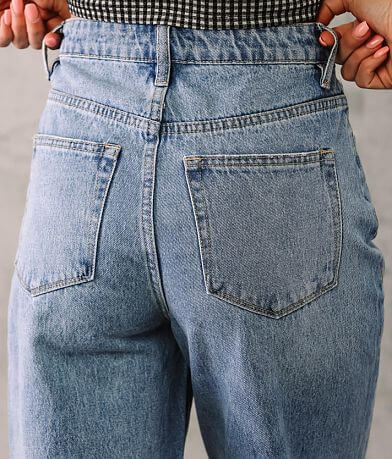 VERVET Lucille Ultra High Rise Balloon Jean back pocket view