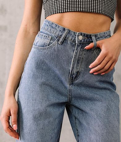 VERVET Lucille Ultra High Rise Balloon Jean misc detail 1 view