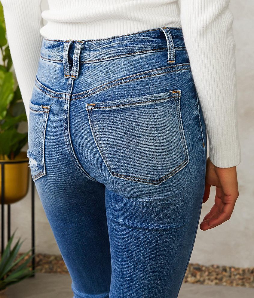 VERVET High Rise Flare Stretch Jean
