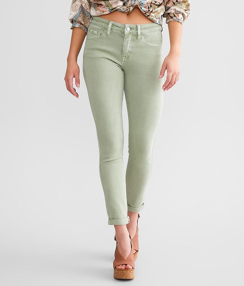 VERVET Mid-Rise Ankle Skinny Stretch Jean front view