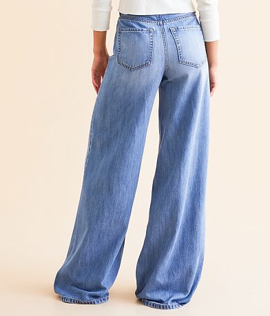 VERVET Olivia Ultra Wide Leg Jean BACK