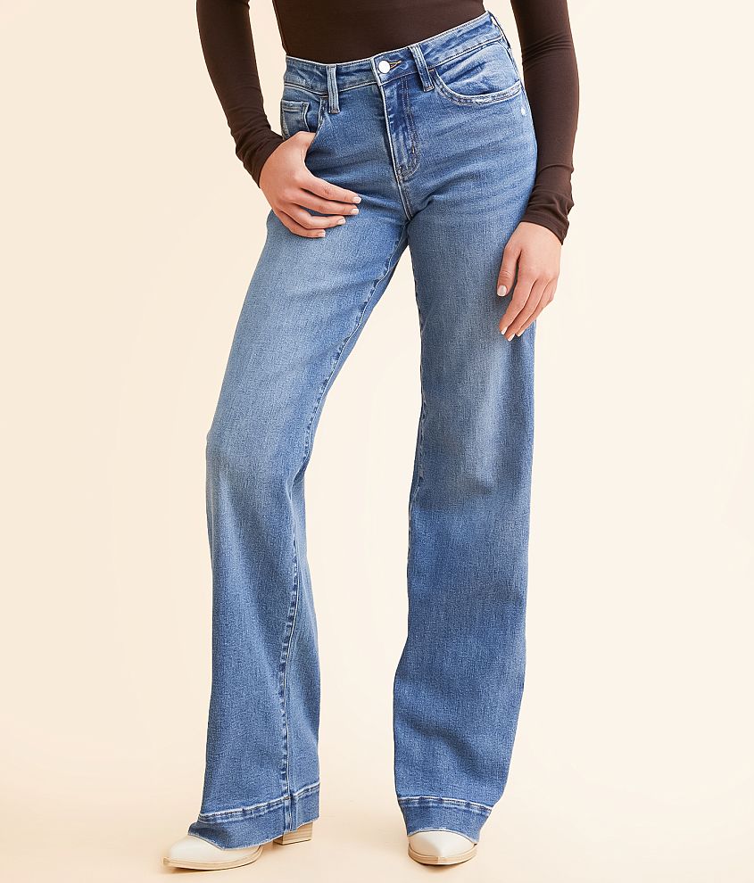 VERVET Olivia Wide Leg Stretch Jean