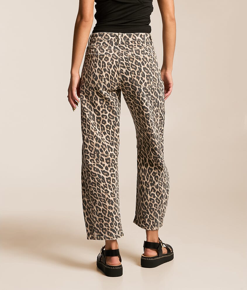 Kate Leopard Barrel Stretch Jean - thumbnail 4
