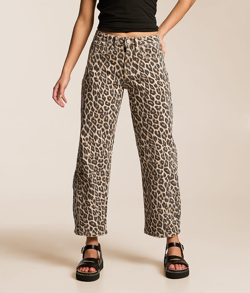 Kate Leopard Barrel Stretch Jean - thumbnail 2
