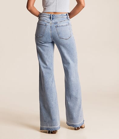 VERVET by Flying Monkey Bella High Rise Flare Stretch Jean - Women's ...