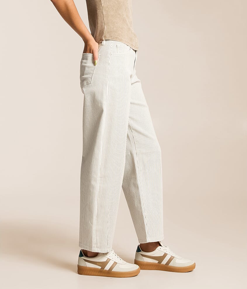 Kate Striped Barrel Stretch Jean