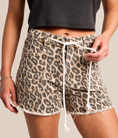 Rebecca Cheetah Stretch Shorts thumbnail 6