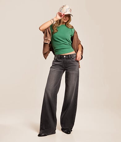 Kris Baggy Wide Leg Stretch Jean