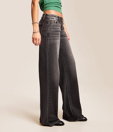 Kris Baggy Wide Leg Stretch Jean thumbnail 3