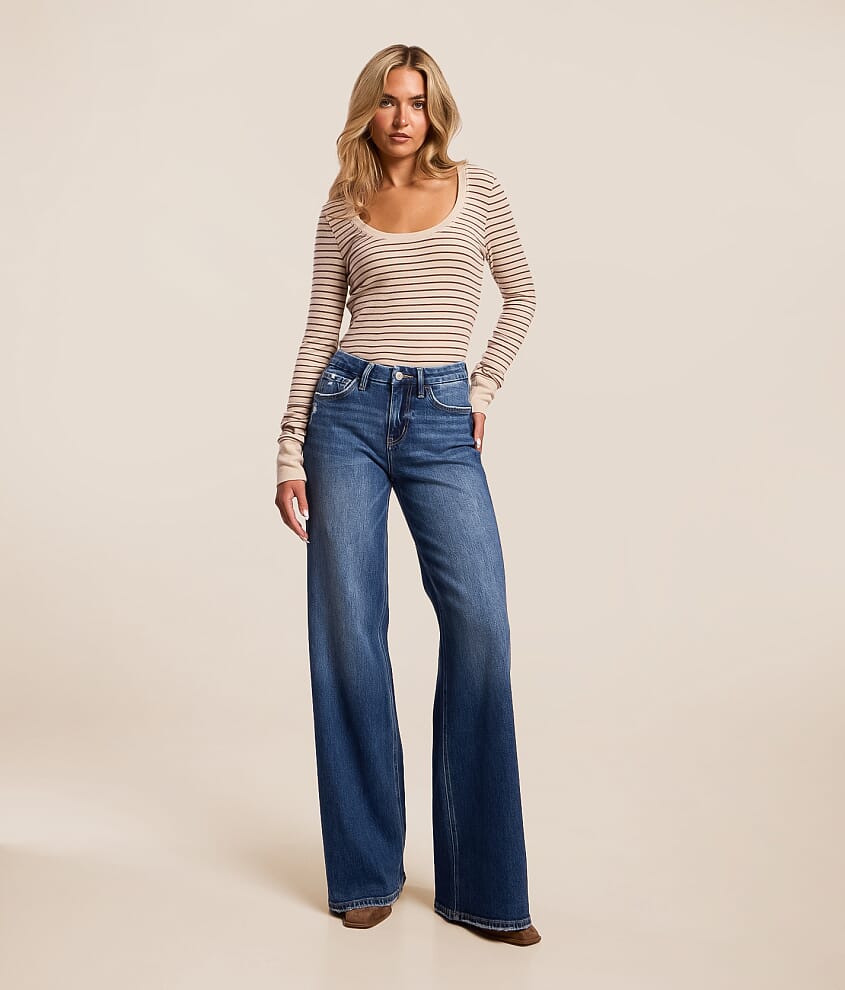 Kate Ultra Wide Leg Stretch Jean