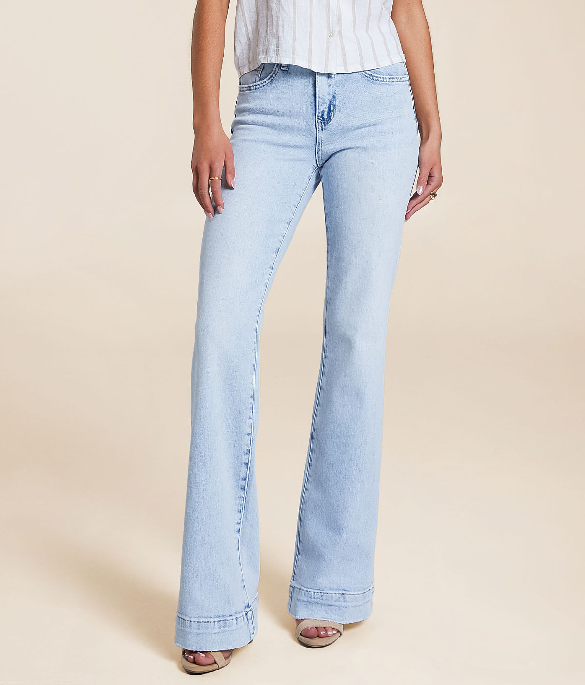 VERVET by Flying Monkey Willa High Rise Trouser Stretch Jean — Zestful Eclipse by Buckle