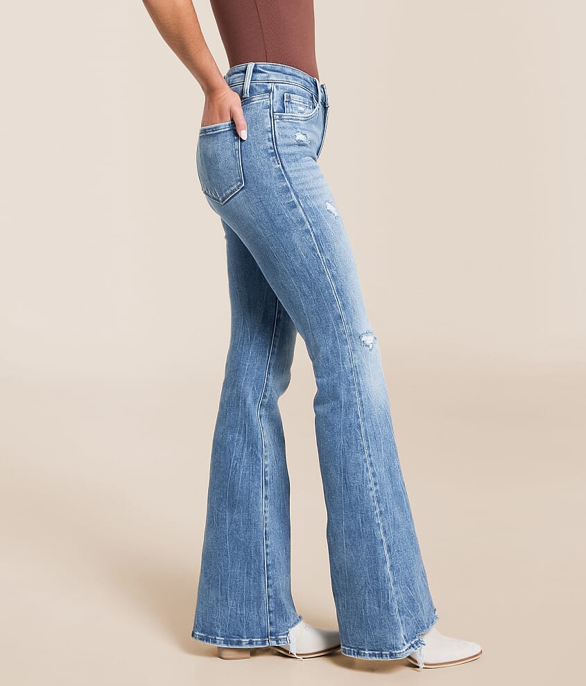 Bella Mid-Rise Flare Stretch Jean - thumbnail 2